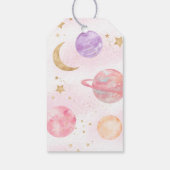 Ruimtespuitbadetags cadeaukaartjes cadeaulabel (Achterkant)