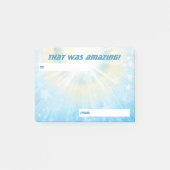 ruimtessterren herkenning van werknemers achteraf post-it® notes (Voorkant)