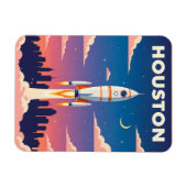  ruimtestad Houston Magneet (Horizontaal)