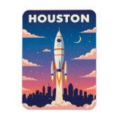  ruimtestad Houston Magneet (Verticaal)