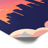  ruimtestad Houston Poster (Hoek)