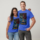 Ruimtestation 2001 Art Design meisje T-shirt (Unisex)