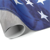 Ruimtestation Amerikaanse vlag Aardbaan Cadeaupapier (Rol Hoek)