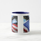 Ruimtestation Amerikaanse vlag Aardbaan Mok (Midden)