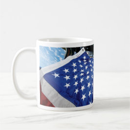 Ruimtestation Amerikaanse vlag Aardbaan Mok
