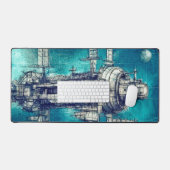 Ruimtestation Bureaumat (Keyboard & Muis)
