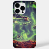 Ruimtestation Case-Mate iPhone Case (Achterkant)