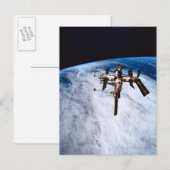 Ruimtestation in Orbit 11 Briefkaart (Voorkant / Achterkant)