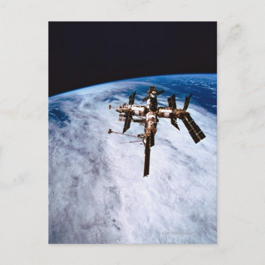 Ruimtestation in Orbit 11 Briefkaart (Voorkant)