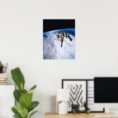 Ruimtestation in Orbit 11 Poster (Thuiskantoor)