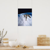 Ruimtestation in Orbit 11 Poster (Keuken)