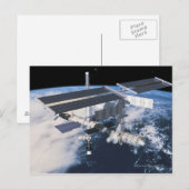 Ruimtestation in Orbit 9 Briefkaart (Voorkant / Achterkant)