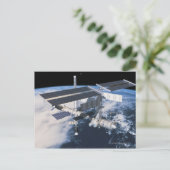 Ruimtestation in Orbit 9 Briefkaart (Staand voorkant)