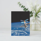 Ruimtestation Orbiting Earth 3 Briefkaart (Staand voorkant)