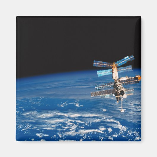 Ruimtestation Orbiting Earth 3 Magneet (Voorkant)