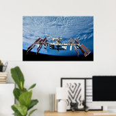 Ruimtestation Poster (Thuiskantoor)