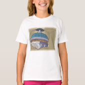 Ruimtestation Schets T-shirt (Voorkant)