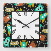 Ruimtestation Vierkante Klok (Voorkant)