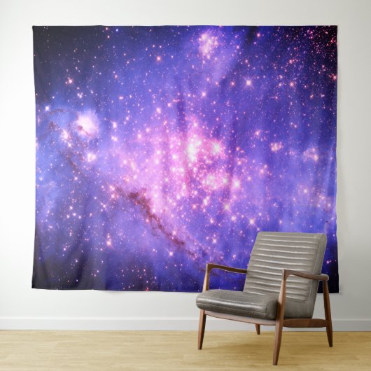 Ruimtesterren Galaxy Nebula Celestial Bedroom Dorm Wandkleed (In Situ (horizontaal))