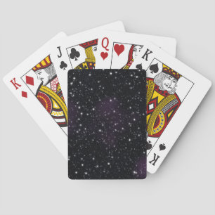 Ruimtesterren Galaxy Nebula Pokerkaarten
