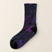 Ruimtesterren Galaxy Nebula Sokken (Links - buitenkant)