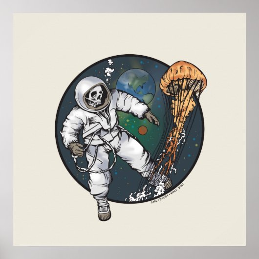 Ruimtestof Poster (Voorkant)