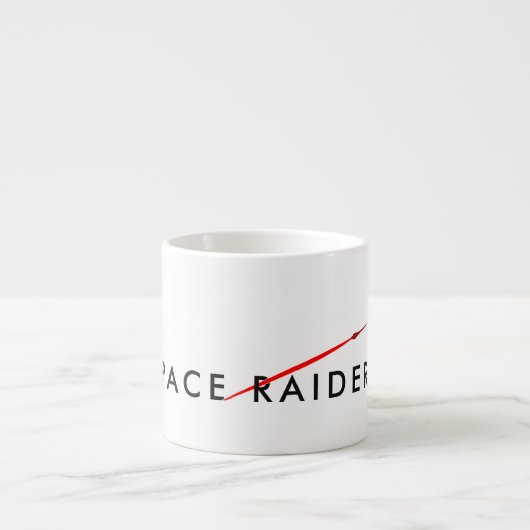 Ruimtestraal kleine Mok (6 oz) (Voorkant)