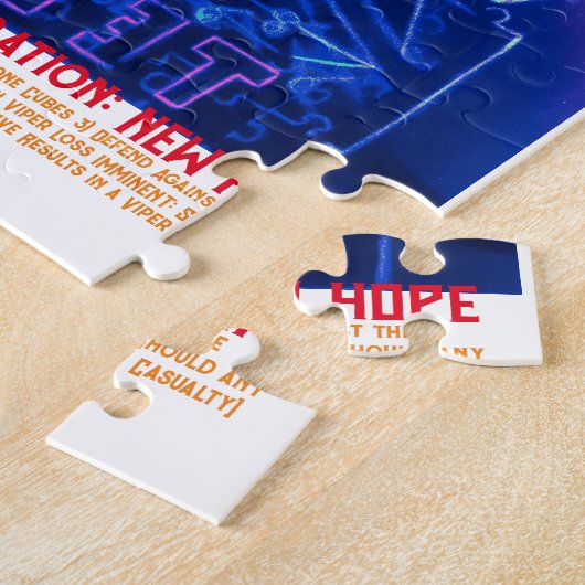 Ruimtestrijd tegen het maze-spel Puzzle Legpuzzel (Zijkant)