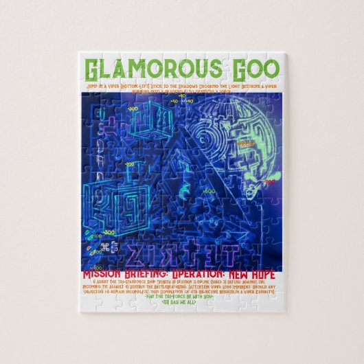 Ruimtestrijd tegen het maze-spel Puzzle Legpuzzel (Verticaal)