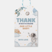 Ruimtestronaut Melkweg Favoriet Bedankt Label Cadeaulabel (Voorkant)