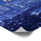 Ruimtesuit naar het Moon Success Poster (Hoek)