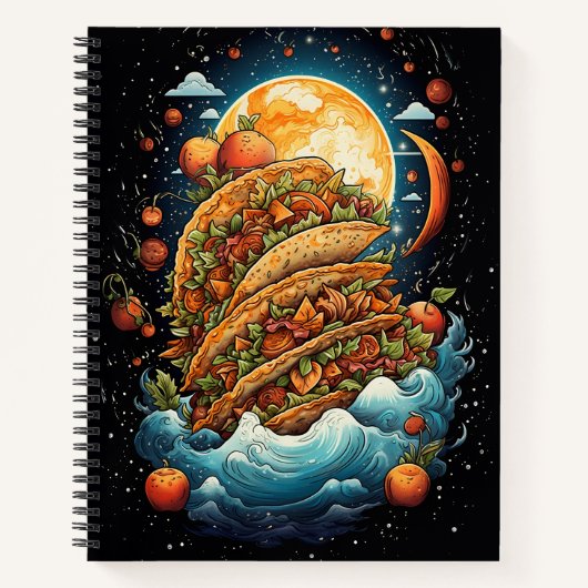 Ruimtetaco's, Lekker! Notitieboek (Voorkant)