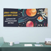 Ruimtetaculaire verjaardagsbanner spandoek (Beurs)