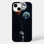 ruimtetelefooncel Case-Mate iPhone case (Achterkant)