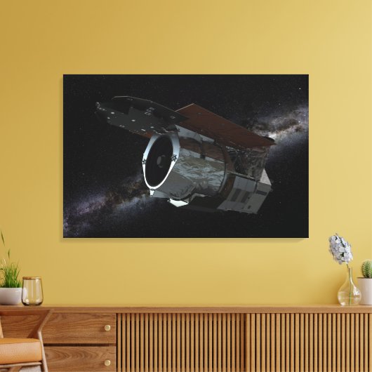 Ruimtetelescoop-ruimtetelescoop met infraroodstral canvas afdruk (Insitu (Woonkamer))