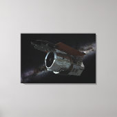 Ruimtetelescoop-ruimtetelescoop met infraroodstral canvas afdruk (Voorkant)