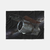 Ruimtetelescoop-ruimtetelescoop met infraroodstral fleece deken (Voorkant (Horizontaal))