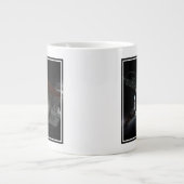 Ruimtetelescoop-ruimtetelescoop met infraroodstral grote koffiekop (Voorkant)