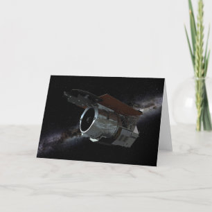 Ruimtetelescoop-ruimtetelescoop met infraroodstral kaart