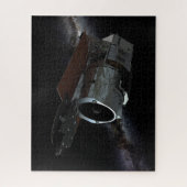 Ruimtetelescoop-ruimtetelescoop met infraroodstral legpuzzel (Verticaal)