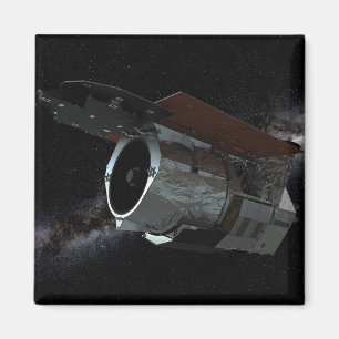 Ruimtetelescoop-ruimtetelescoop met infraroodstral magneet