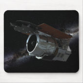 Ruimtetelescoop-ruimtetelescoop met infraroodstral muismat (Voorkant)