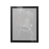 Ruimtetelescoop-ruimtetelescoop met infraroodstral notitieblok (Linkerzijde)