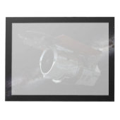 Ruimtetelescoop-ruimtetelescoop met infraroodstral notitieblok (Voorkant)