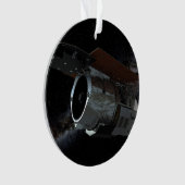 Ruimtetelescoop-ruimtetelescoop met infraroodstral ornament (voorkant)