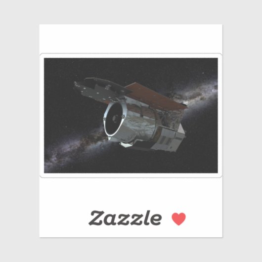 Ruimtetelescoop-ruimtetelescoop met infraroodstral sticker (Vel)