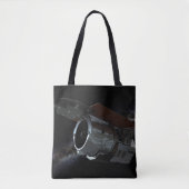 Ruimtetelescoop-ruimtetelescoop met infraroodstral tote bag (Voorkant)