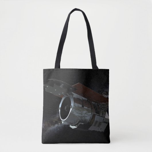 Ruimtetelescoop-ruimtetelescoop met infraroodstral tote bag (Voorkant)