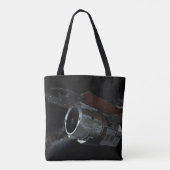 Ruimtetelescoop-ruimtetelescoop met infraroodstral tote bag (Achterkant)