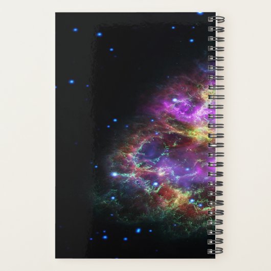 Ruimtethema Colorful Sky Science Planner (Achterkant)